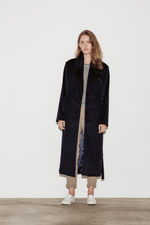 Baroque Belted Wool Coat