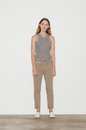 Caden Relaxed Cropped Trousers