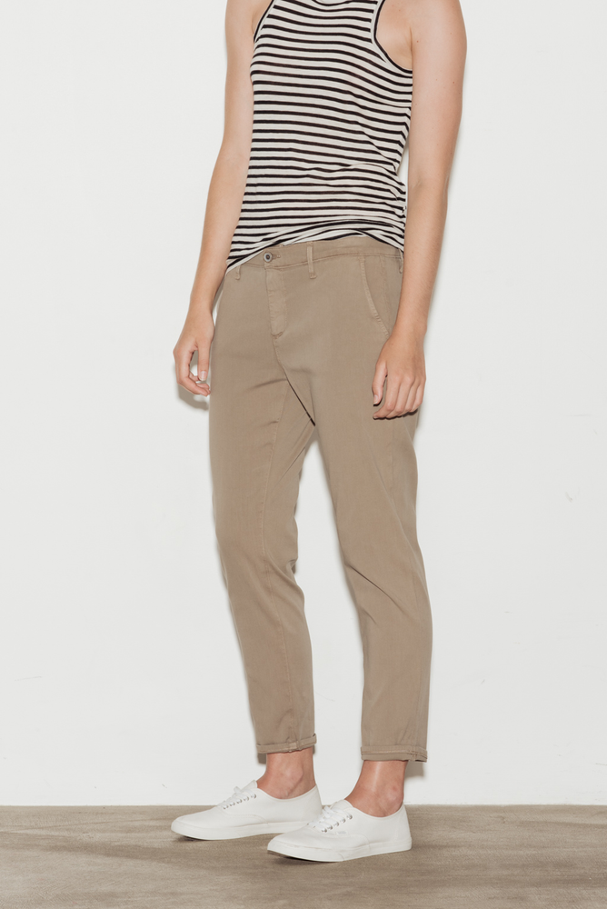 Caden Relaxed Cropped Trousers