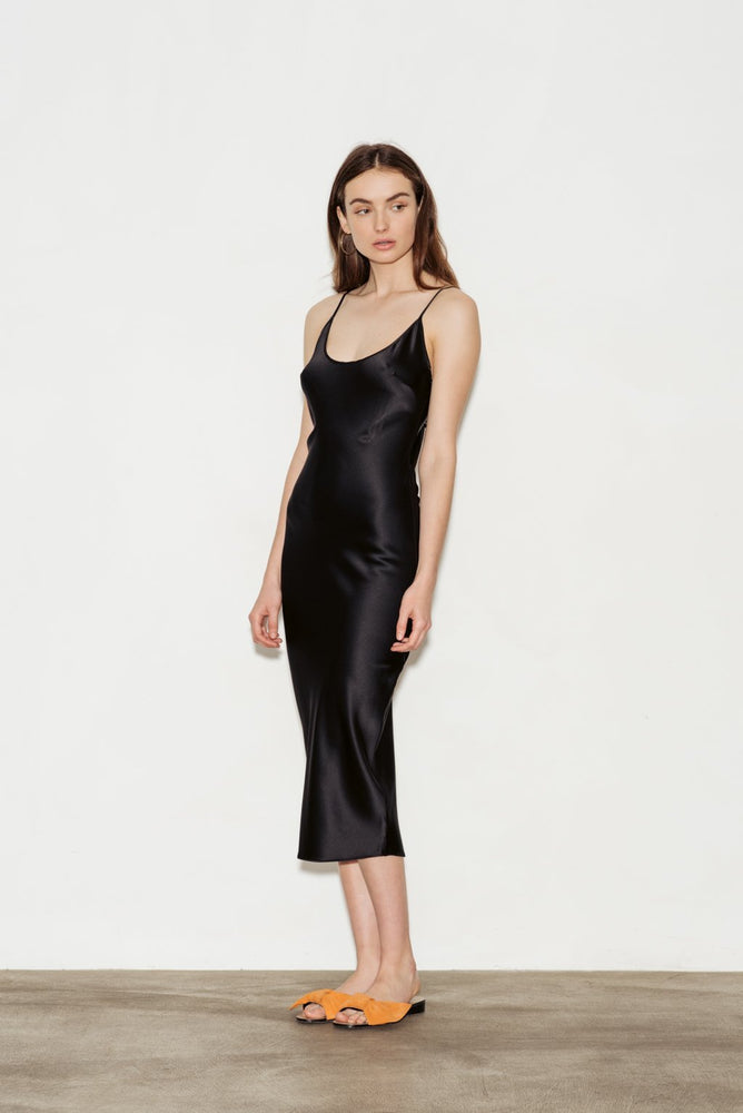 Calla Silk Slip Dress